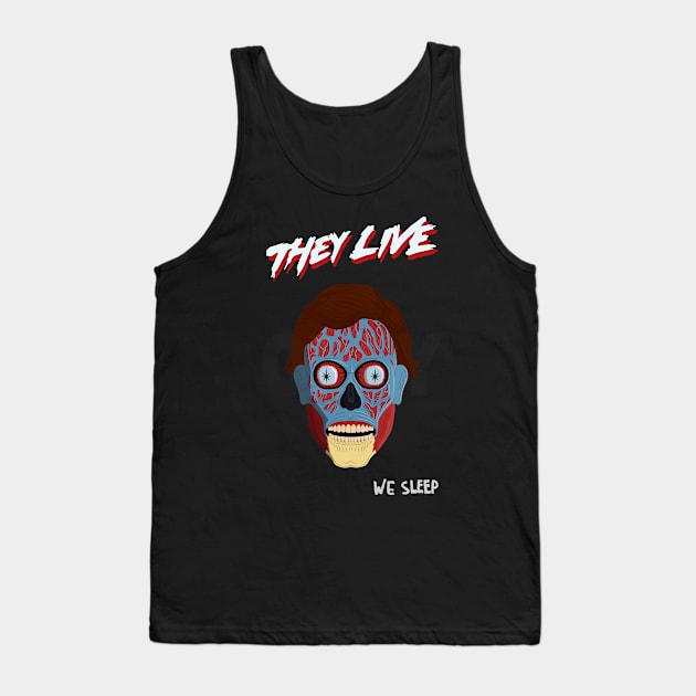 They Live Tank Top by Gwendal